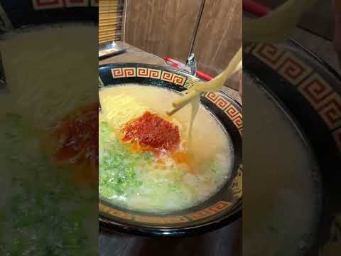 ガッツリ風邪引いてからの一蘭をただただ貪り食うだけの動画 #飯塚グルメ #飯塚市ランチ #福岡グルメ #グルメ #ラーメン#一蘭