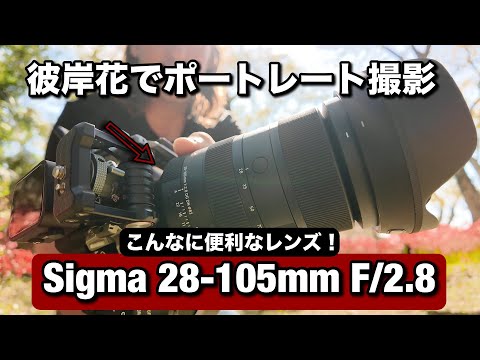 新しいSigma 28-105mm F/2.8 ズームレンズが凄い！このレンズ一本だけで、こんなにバリエーション撮れる！ポートレートだけじゃなく、ブライダル、報道撮影などに素晴らしいレンズ！