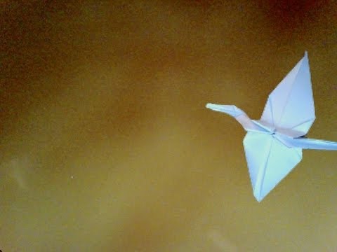 How to Make an Origami Crane!