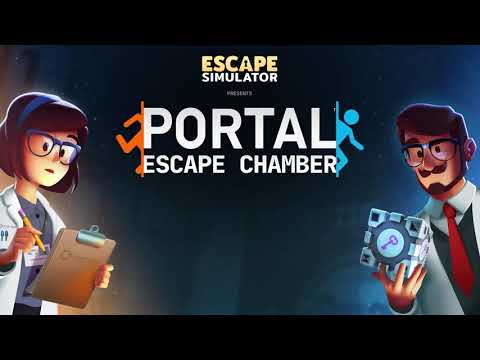 Escape Simulator - Official Portal Escape Chamber DLC Trailer। GameZenZ