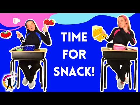 Snack Time Song for Kids | Time for Snack | Daily Routine Song for Children | Minute Masters