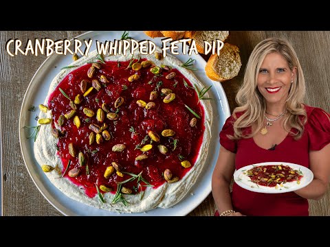 Cranberry Whipped Feta Dip  Your New Go To Holiday Appetizer!