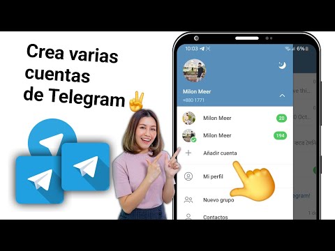 Cómo crear varias cuentas de Telegram en Android |cómo usar múltiples telegramas en un solo teléfono