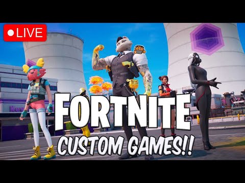 🔴LIVE FORTNITE CUSTOM MATCHES!! - OG FORTNITE REMIX!! - COME JOIN AND SHOW YOUR SKILLS! #fortnite