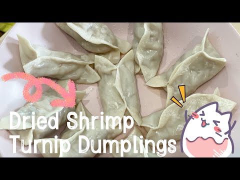 【ENG】 Another must try Crunchy Turnip Dumpling recipe for you, try it now! #cookingvideo #dumplings