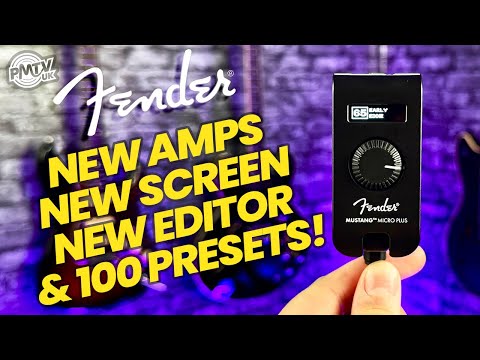 Fender Mustang Micro PLUS! - Brand New Features For This Already Awesome Headphone Amp!