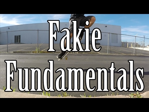 How to Ride a Skateboard Fakie and How to do a Fakie Ollie