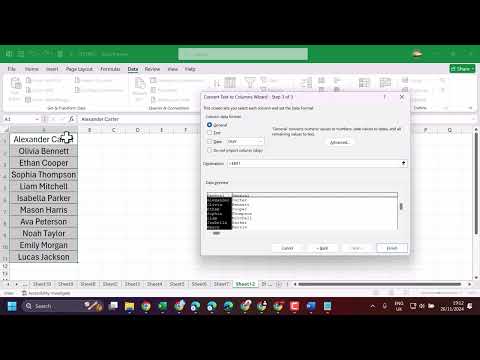 How to Split One Column into Multiple Columns in Excel