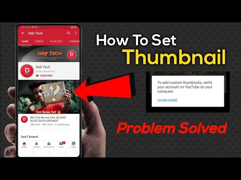 How to Add Thumbnails on Android with YouTube Studioyoutube custom thumbnail