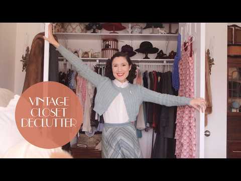 Finally Decluttering My Vintage Closet For The Fall And Winter | Carolina Pinglo