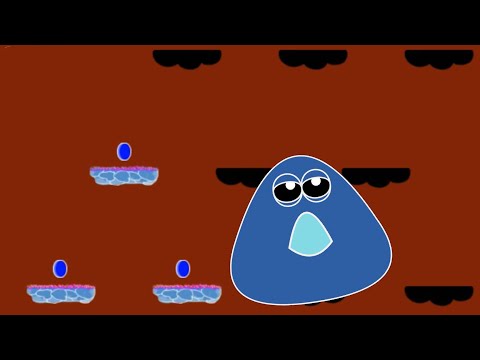 POU SKY HOOP NEGATIVO GAME | Pou Vlogs