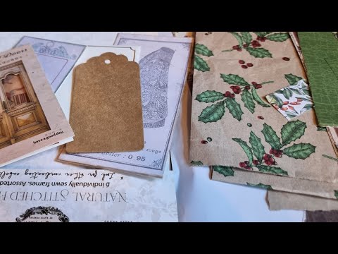 Using Packaging To Make Ephemera - Trash To Treasures