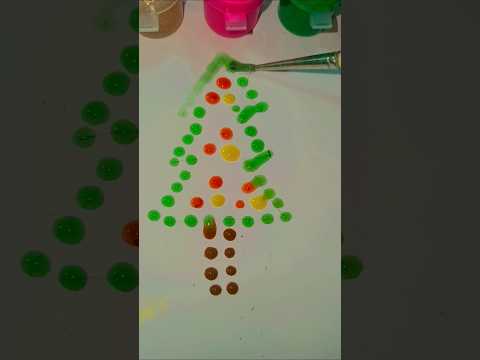 Christmas tree .🎄🎅.#drawing#satisfying#youtube#ytshorts#viralshorts#painting#1million#art#trending .