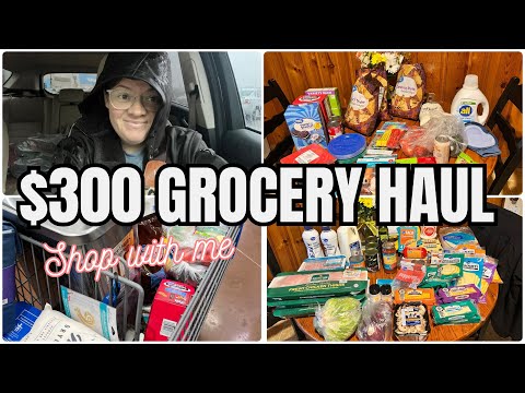 $300 Grocery Haul || SHOP WITH ME || Walmart & Ruler Foods Haul