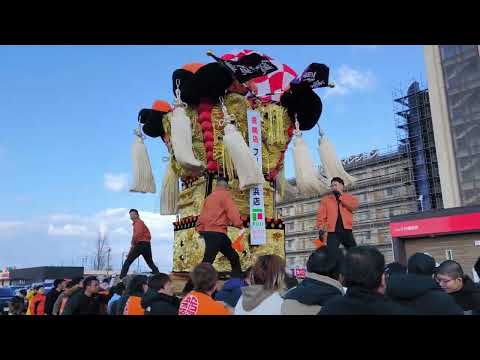 【新居浜太鼓祭り2024・番外編】新須賀太鼓台 フジ新居浜店3