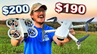 DJI Neo mini drone VS $190 drone