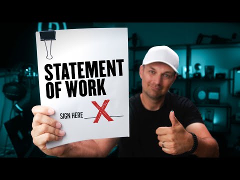 YES! You need a statement of work!