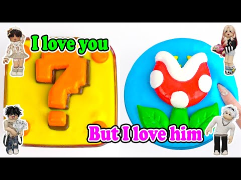 Relaxing Slime Storytime Roblox | Love story between three people in a group chat