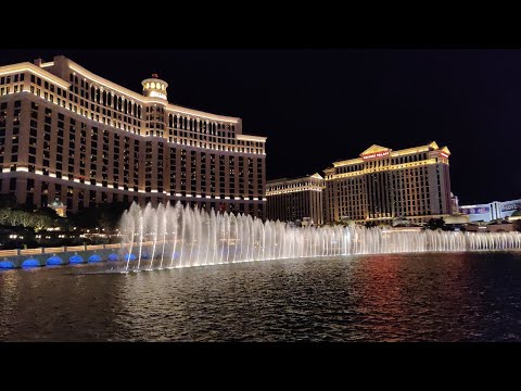 Bellagio Fountain Show | Las Vegas | USA | Must see attractions in Las Vegas Bellagio water show