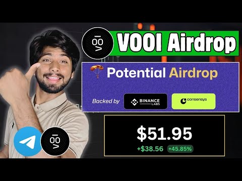 VOOI BinanceLab Airdrop | Today New Telegram Airdrop, telegram mining bot