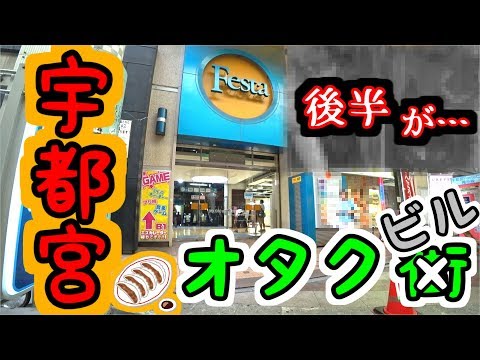 （栃木県） 宇都宮のオタク街に行きました （餃子）　I went to OTAKU street in Utsunomiya.