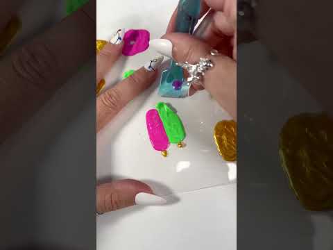 Paint & Peel Jelly Stickers #crafts #diy #asmr