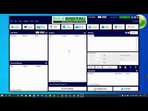 Bulk Whatsapp Sender Software Demo | Free Demo Available | bulkdigital.in
