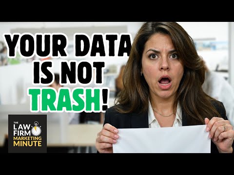 If Your Law Firm's Data Sucks, Here's Why You're Wrong!