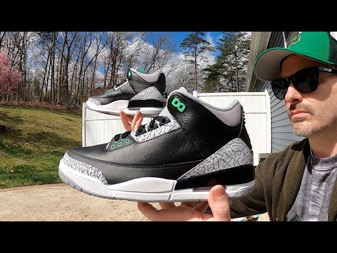 Air Jordan 3 - GREEN GLOW