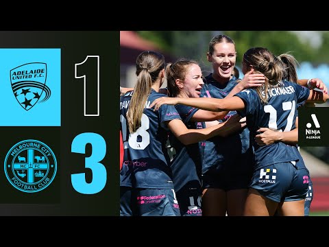 ALW Highlights: Adelaide 1-3 City | McNamara SCORES to cap off another strong win 💪