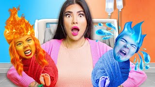 Fire Vs Water Parenting Hacks! Funny Elemental Situations & Amazing Ideas by Crafty Hacks