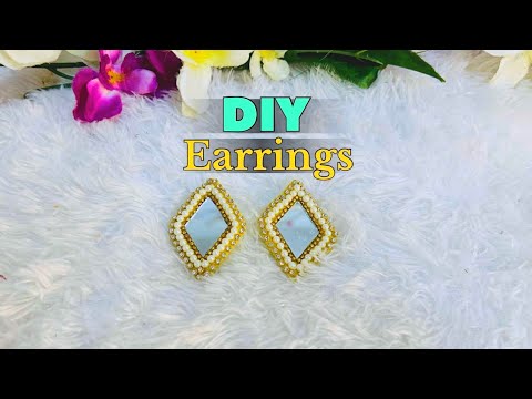 Create Your Own Stunning Earrings At Home 😍 | DIY jewellery making ✨