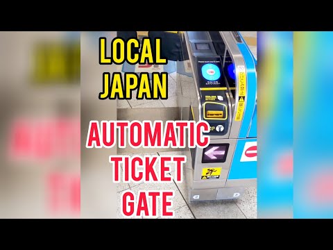 Local Area of Japan🇯🇵 Automatic Ticket Gate🚃