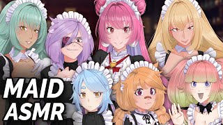 7 Maid’s Pamper You One By One [Binaural ASMR] [Vallure Collab] [F4A]