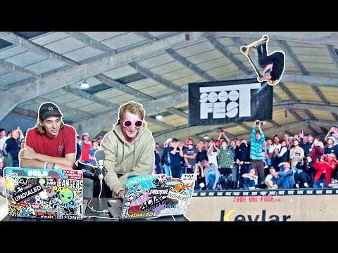 BIGGEST SCOOTER CONTEST EVER 2018! Nitro World Games & Scoot Fest