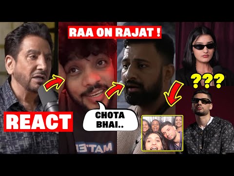 KR$NA WITH NIDA🥵❗RAFTAAR ON RAJAT DALAL❗GURDAS MAAN JI ON RAP - RAFTAAR REACTED | MC SQUARE ON DHH