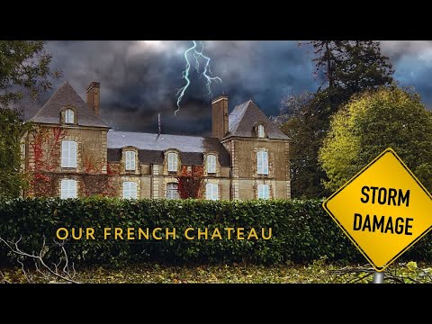 Our CHATEAU was Battered by Storm Ciarán: 170 km Winds!