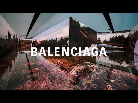 Balenciaga Winter 24, Show Set