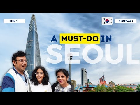 Exploring Lotte World & Tower (Seoul Sky) : UNFORGETTABLE ADVENTURE in SEOUL 🇰🇷