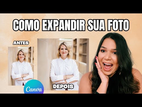 Como EXPANDIR UMA FOTO com INTELIGÊNCIA ARTIFICIAL no CANVA PRO - Estúdio Mágico [NOVIDADE]