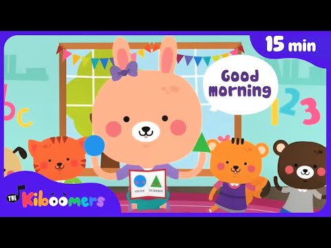 Get Ready For School Songs | ABC, Numbers, Colors & More | 15+mins | The Kiboomers Kids Song Mix