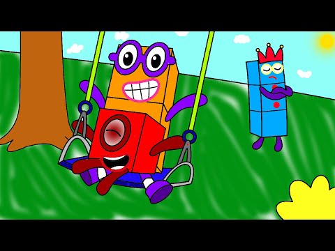 What's Behind NB 3's Jealousy of Numberblocks 1 and 2 - Numberblocks fanmade coloring story