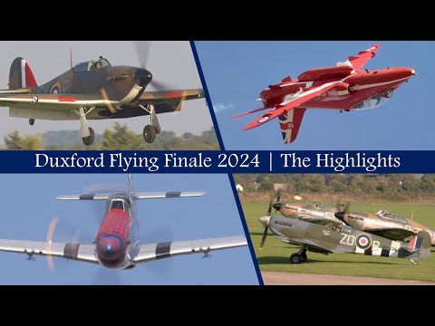 Duxford Flying Finale 2024 | The Highlights