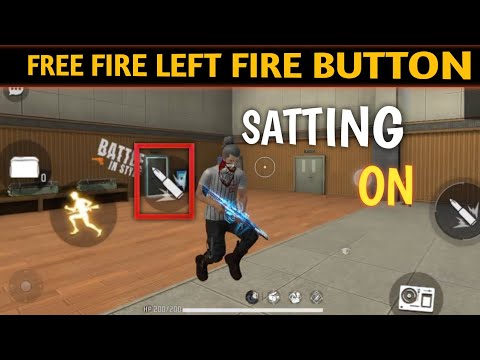 left fire button on kaise kare | free fire me left fire button kaise laye | left fire button setting