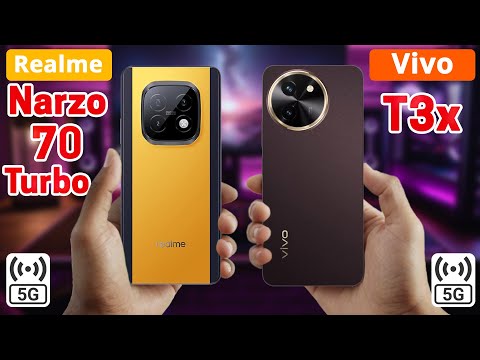 Realme Narzo 70 Turbo Vs Vivo T3x | Specs Comparison || Which One's Better?