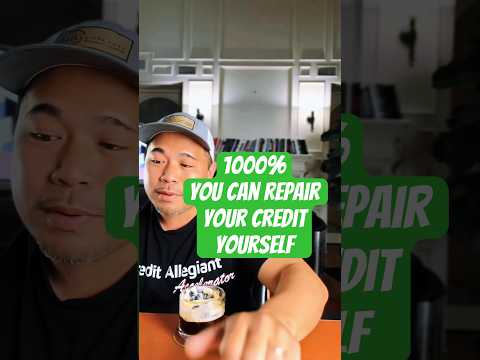 Can you repair your credit yourself? ABSOLUTELY 💯 #credittips #diy #shortsyoutube