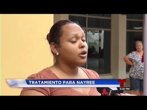 La pequeña Nayree necesita tratamiento urgente