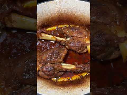 Oven roasted Lamb Shanks