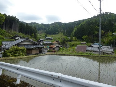 畑の棚田集落徘徊