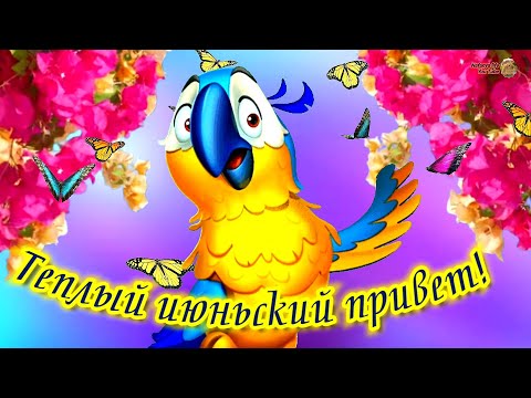 Теплый Июньский Привет Посылаю! Классного Лета Тебе Я Желаю!